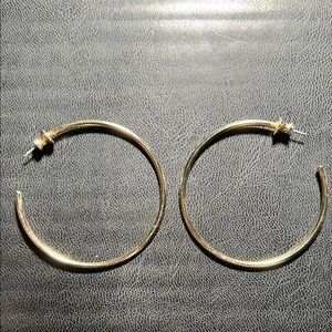 Melinda Maria Gold Hoop Earrings